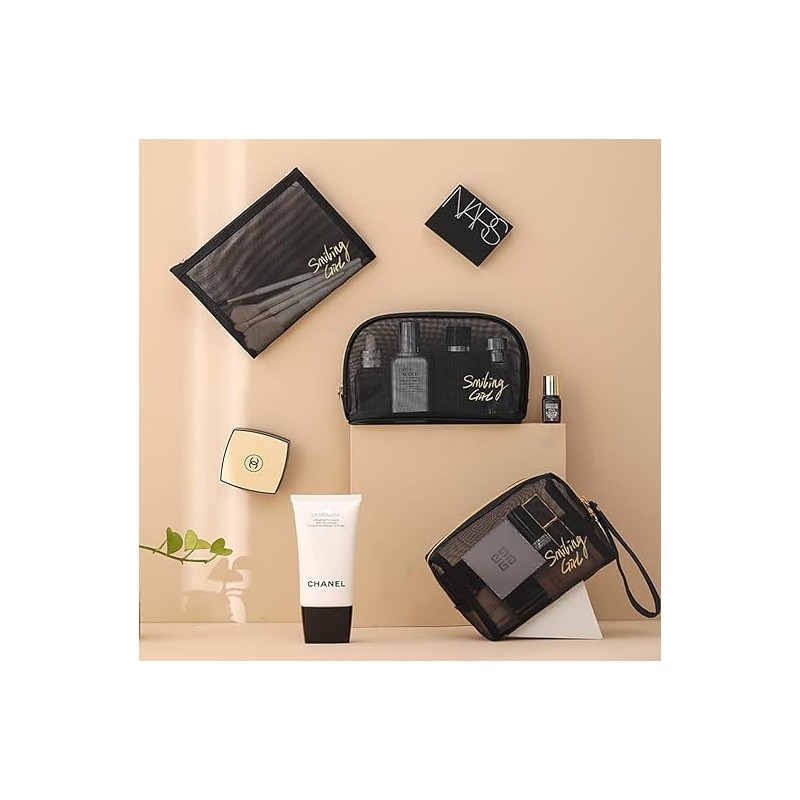 Kosmetyczka organizer na kosmetyki SMILING GIRL rozm. S 22x15x7cm KS110 - obrazek 6