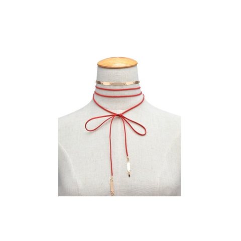 NASZYJNIK CHOKER OPALIZUJĄCY - BORDOWY N493BOR