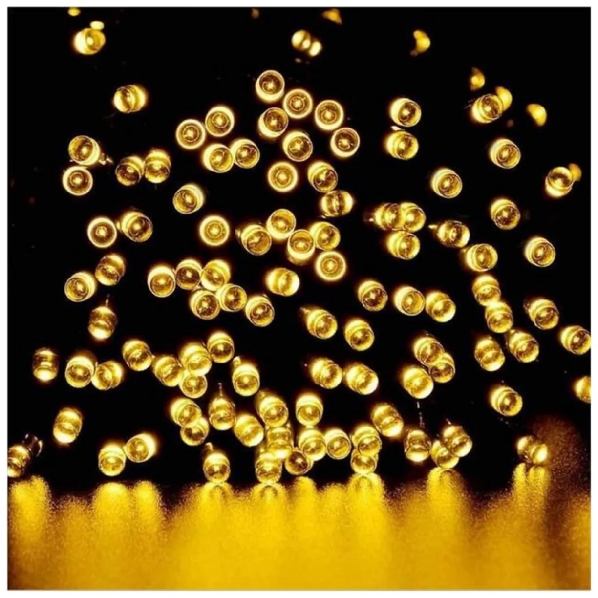 Światełka lampki wewnętrzne/zewnętrzne 500 LED Białe Ciepłe - obrazek 2
