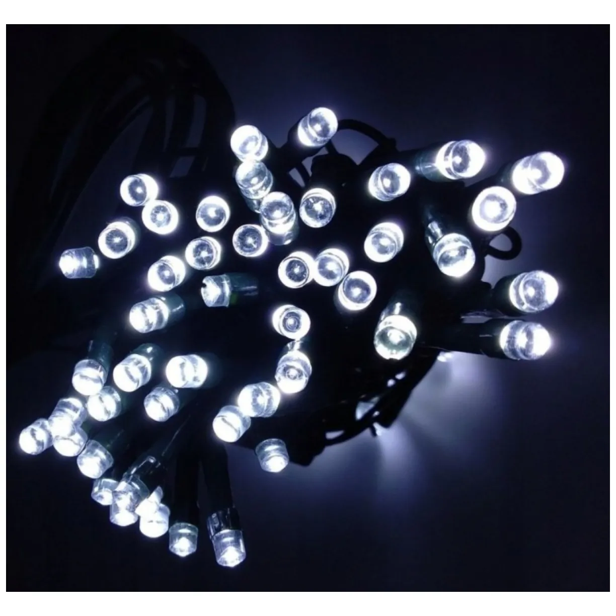 Światełka lampki wewnętrzne/zewnętrzne 200 LED Białe - obrazek 2