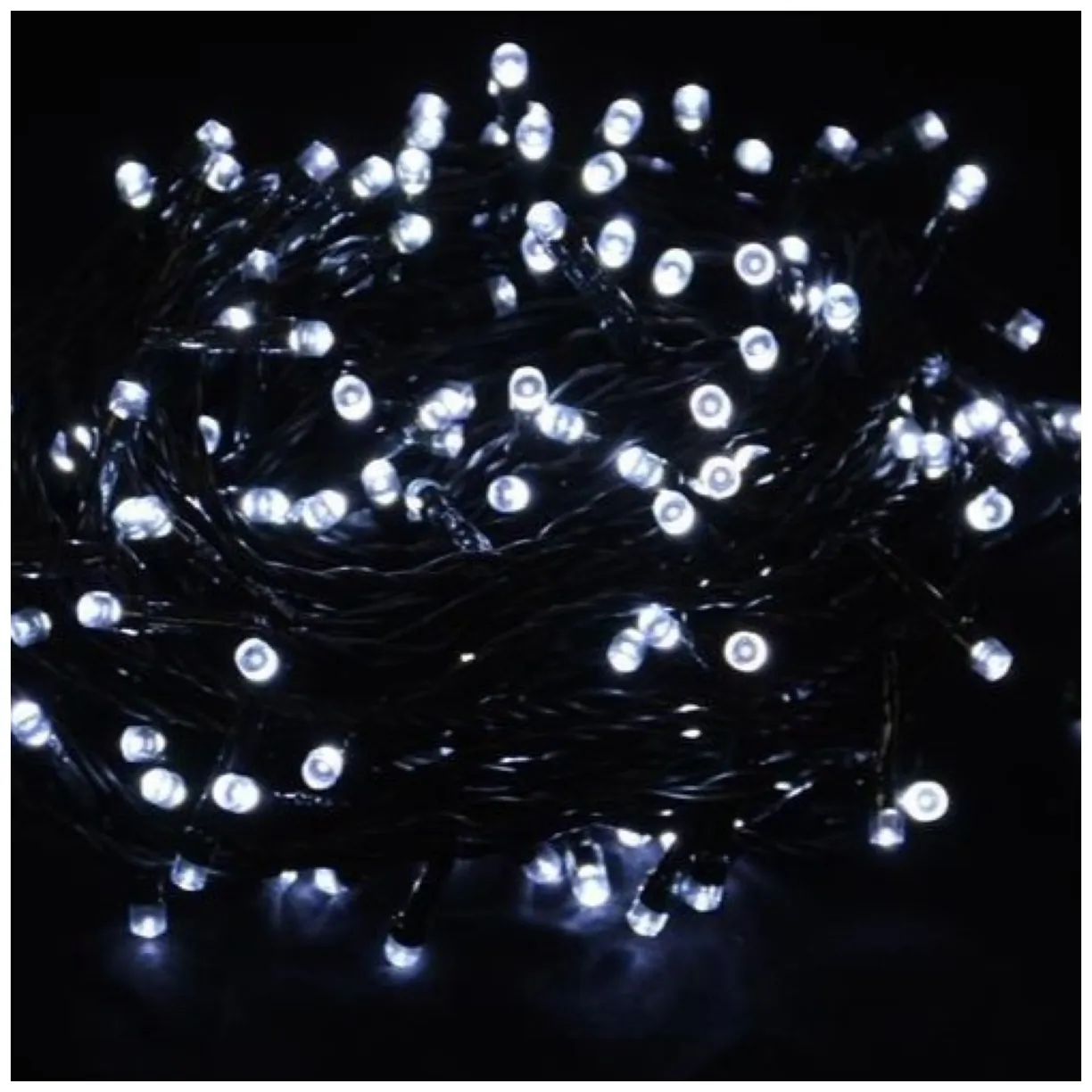 Światełka lampki wewnętrzne/zewnętrzne 200 LED Białe - obrazek 4