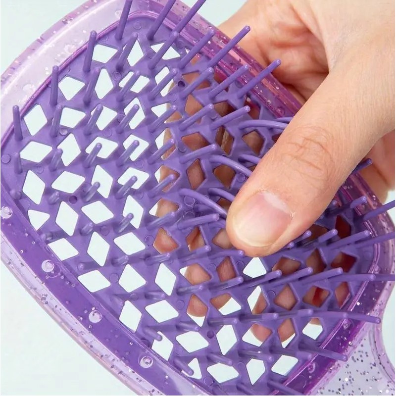 Szczotka do rozczesywania włosów, do suszenia, do masażu, SCZ17F - obrazek 4