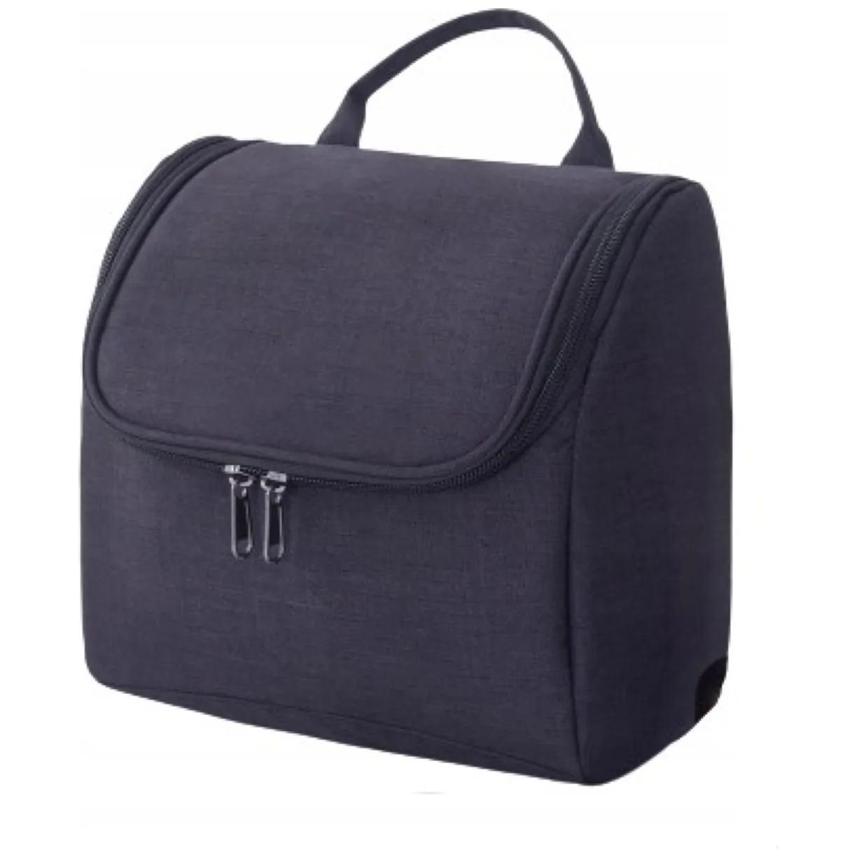 Rozkładana kosmetyczka podróżna 21x21x11,5 cm z haczykiem - pojemny organizer