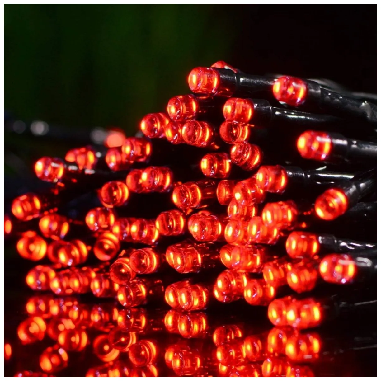 Światełka lampki wewnętrzne/zewnętrzne 200 LED Czerwone - obrazek 2