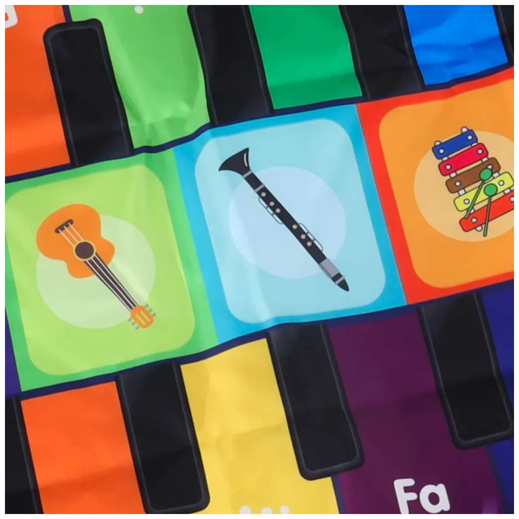 Interaktywna mata taneczna muzyczna dla dzieci 8 instrumentów 10 melodii - obrazek 7