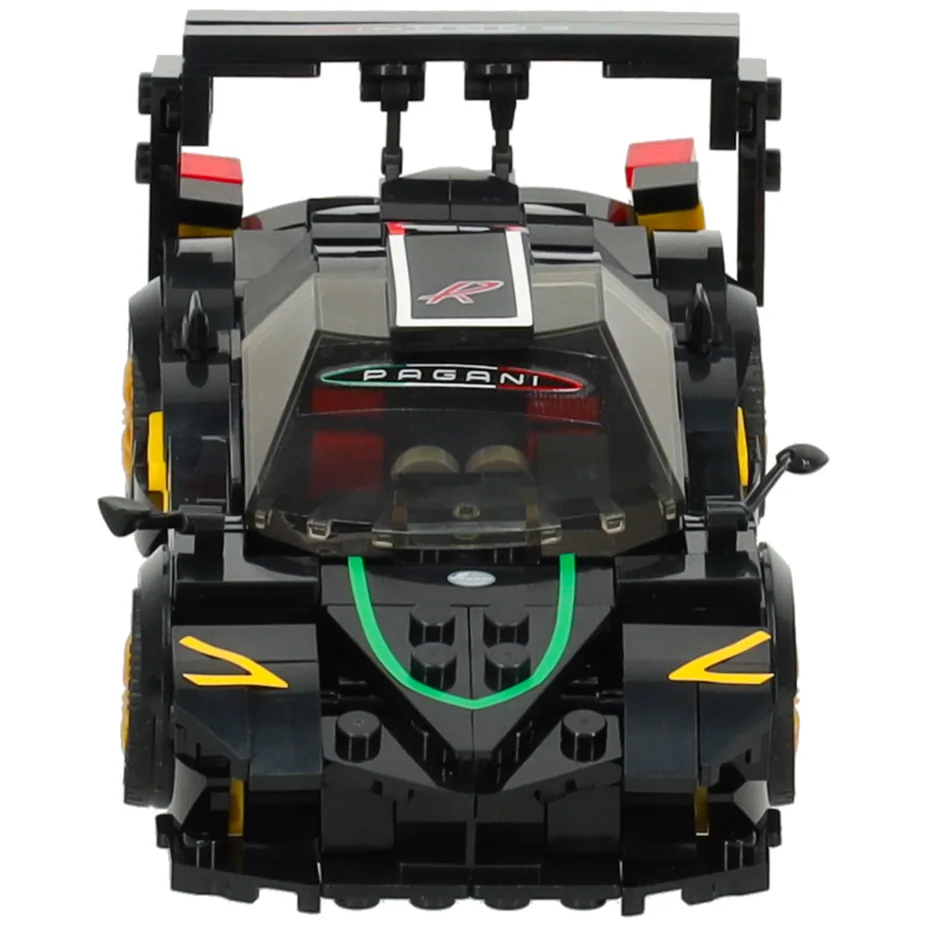 Samochód Rastar 93900-B Pagani Zonda R 1:28 klocki 387el. - obrazek 5