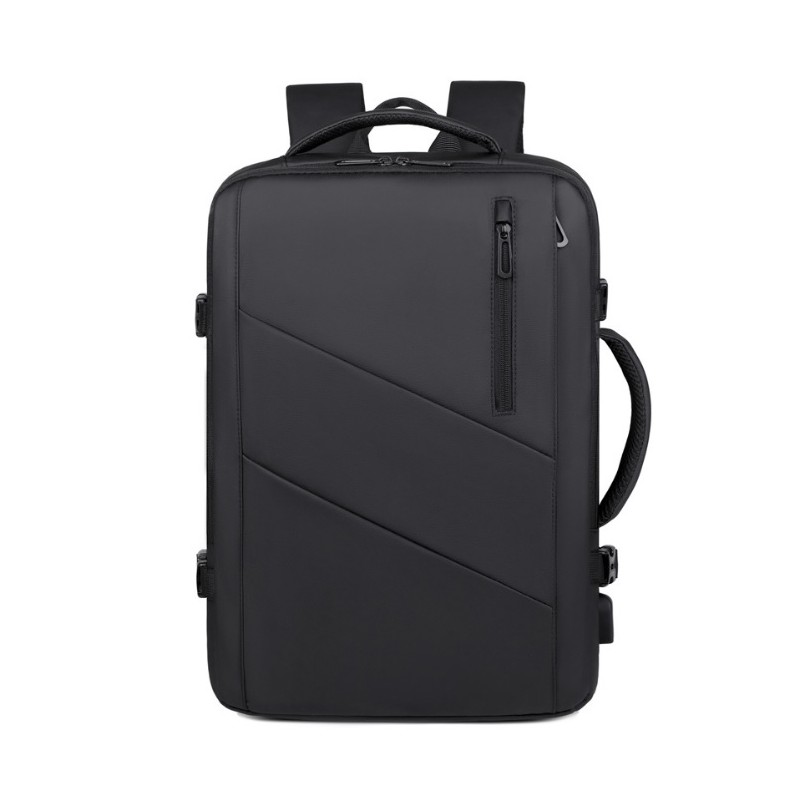 Plecak podróżny, kabinowy do samolotu, wodoodporny, wejście USB 42x28x21cm PL182 - obrazek 2