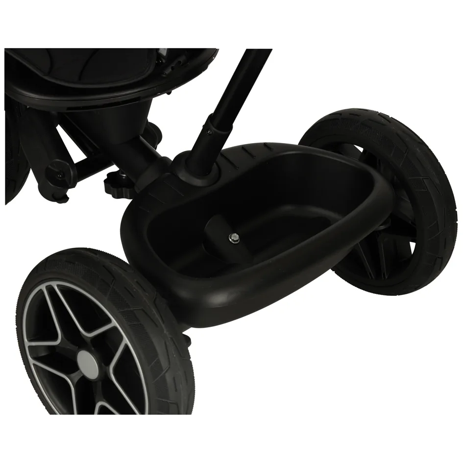 Rowerek trójkołowy TRIKE FIX Elite 2w1 rower spacerówka 6w1 czarny - obrazek 6