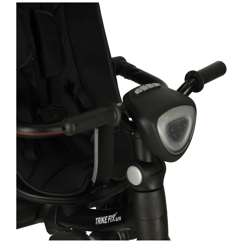Rowerek trójkołowy TRIKE FIX Elite 2w1 rower spacerówka 6w1 czarny - obrazek 8