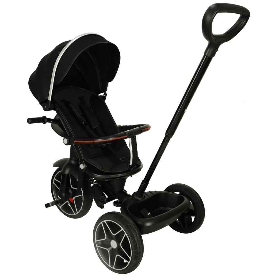 Rowerek trójkołowy TRIKE FIX Elite 2w1 rower spacerówka 6w1 czarny - obrazek 10