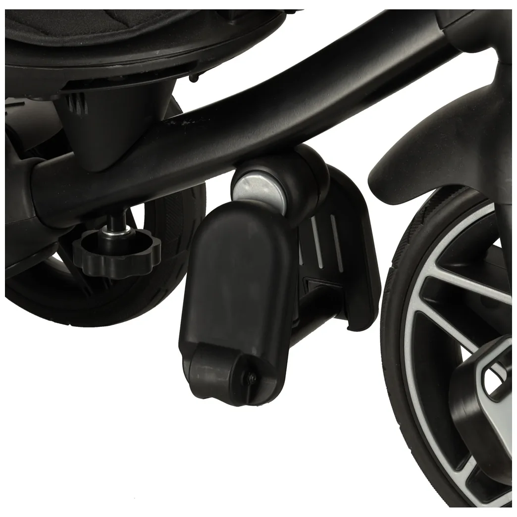Rowerek trójkołowy TRIKE FIX Elite 2w1 rower spacerówka 6w1 czarny