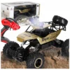 Samochód zdalnie sterowany na pilota RC Rock Crawler 1:12 4WD METAL złoty