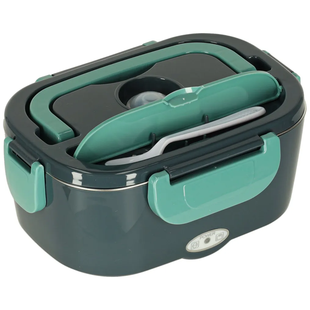 Podgrzewacz elektryczny lunch box samochodowy pudełko na obiad 1,5 l - obrazek 9