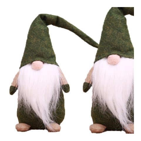 Mikołaj skrzat krasnal świąteczny Boże Narodzenie 44 cm z pluszu KSN22ZIE