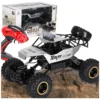 Samochód zdalnie sterowany na pilota RC Rock Crawler 1:12 4WD METAL srebrny
