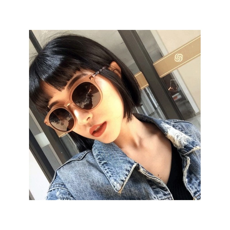 Okulary przeciwsłoneczne plastik MOCCA OK205BR - obrazek 2