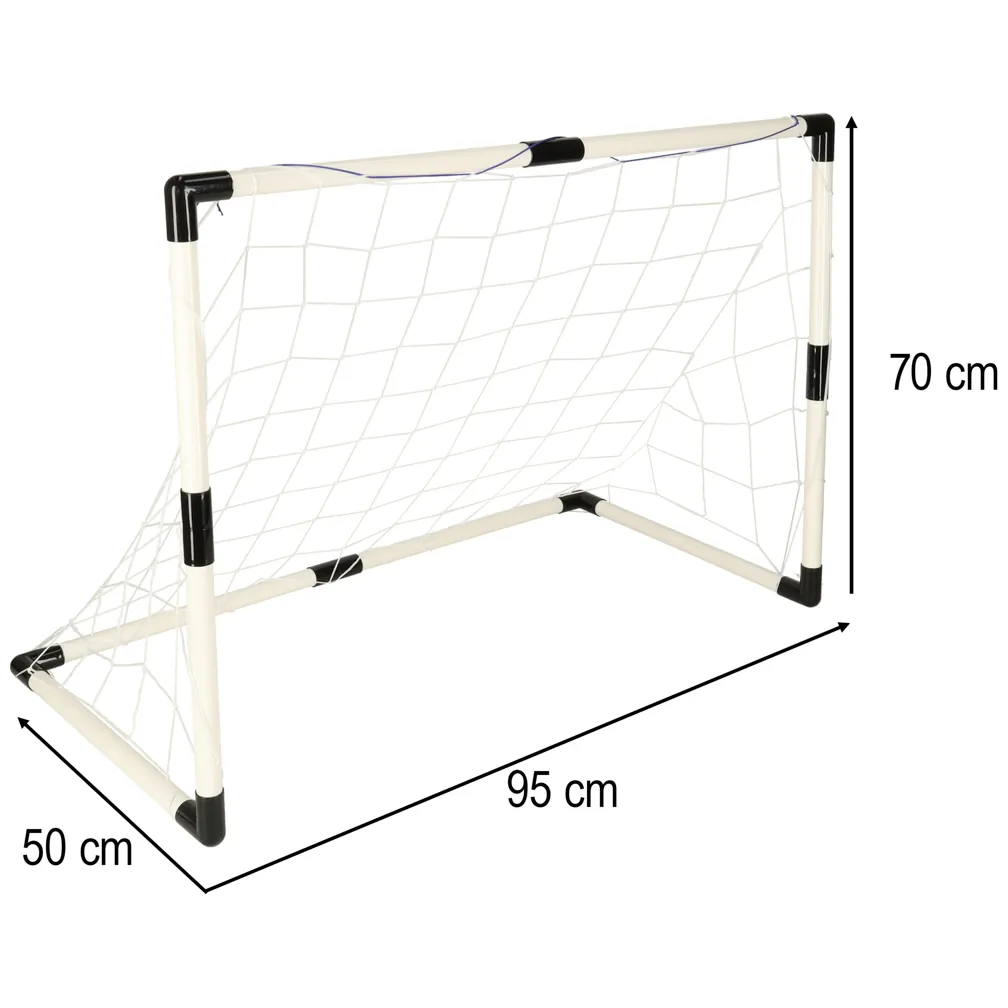Bramka piłkarska do piłki nożnej dla dzieci treningowa 2szt 95 x 48 x 70 cm - obrazek 11