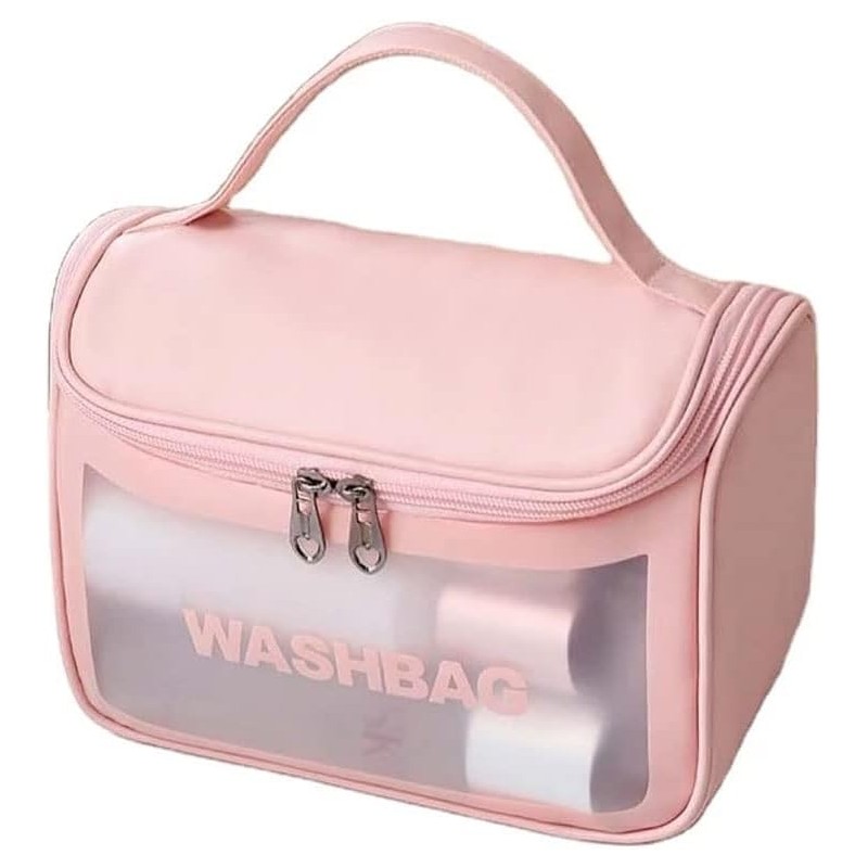 Kosmetyczka rozkładana WASHBAG kuferek biały KS46B - obrazek 8