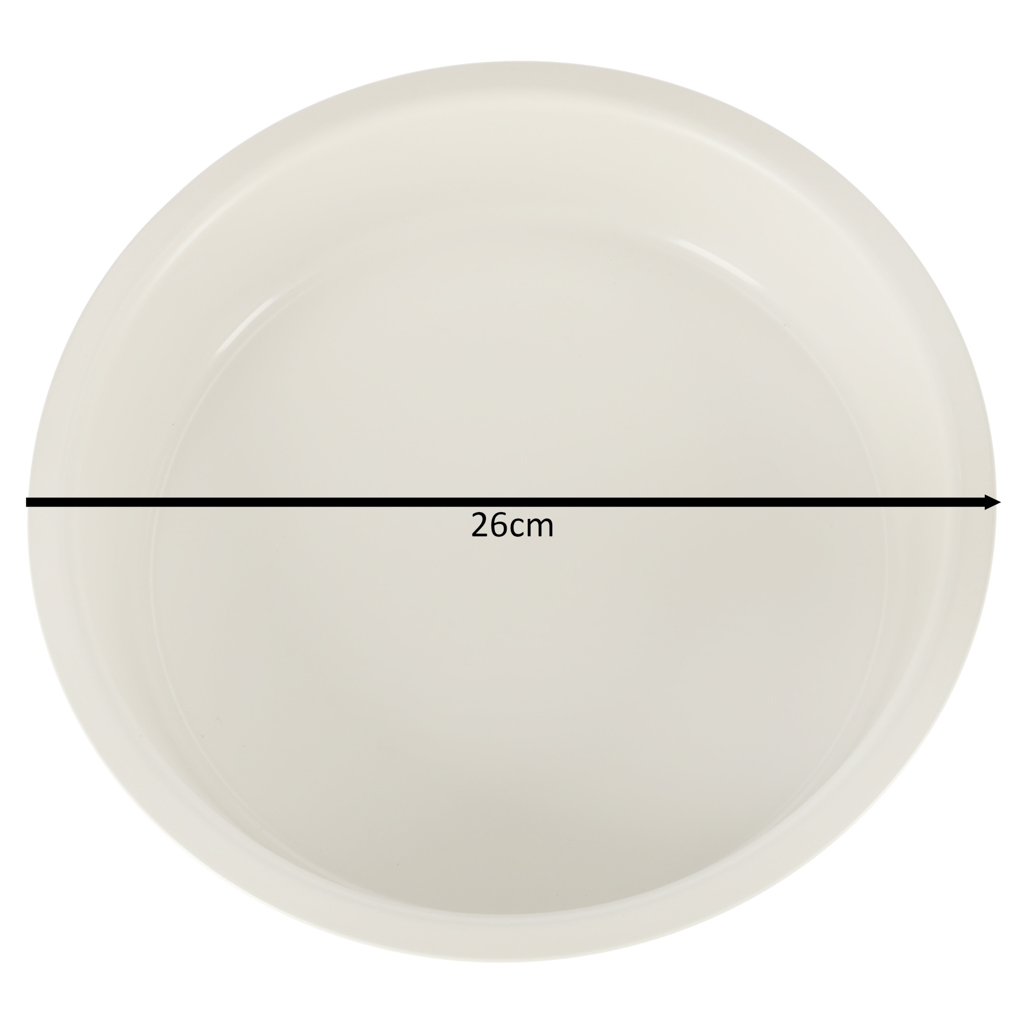 Blacha do pieczenia tortownica forma okrągła do tortów tart guiche 26cm brązowa - Image 6