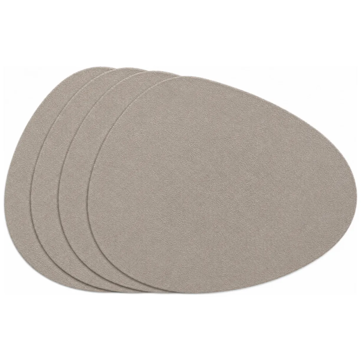Zestaw wodoodpornych podkładek na stół 13,8 x 11,2 cm ekoskóra 4szt. Dwustronna MP57