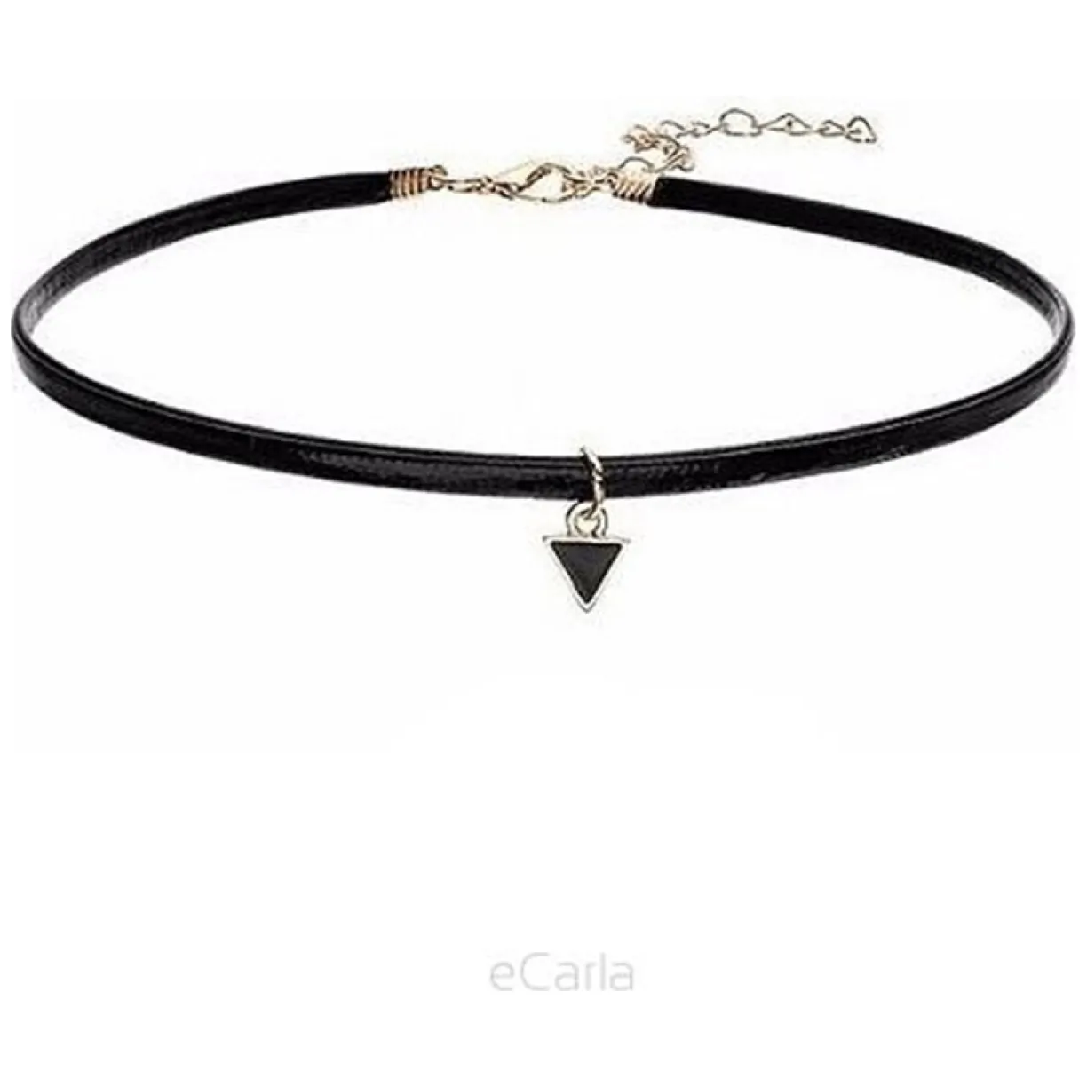 NASZYJNIK CHOKER Z TRÓJKĄCIKIEM N275