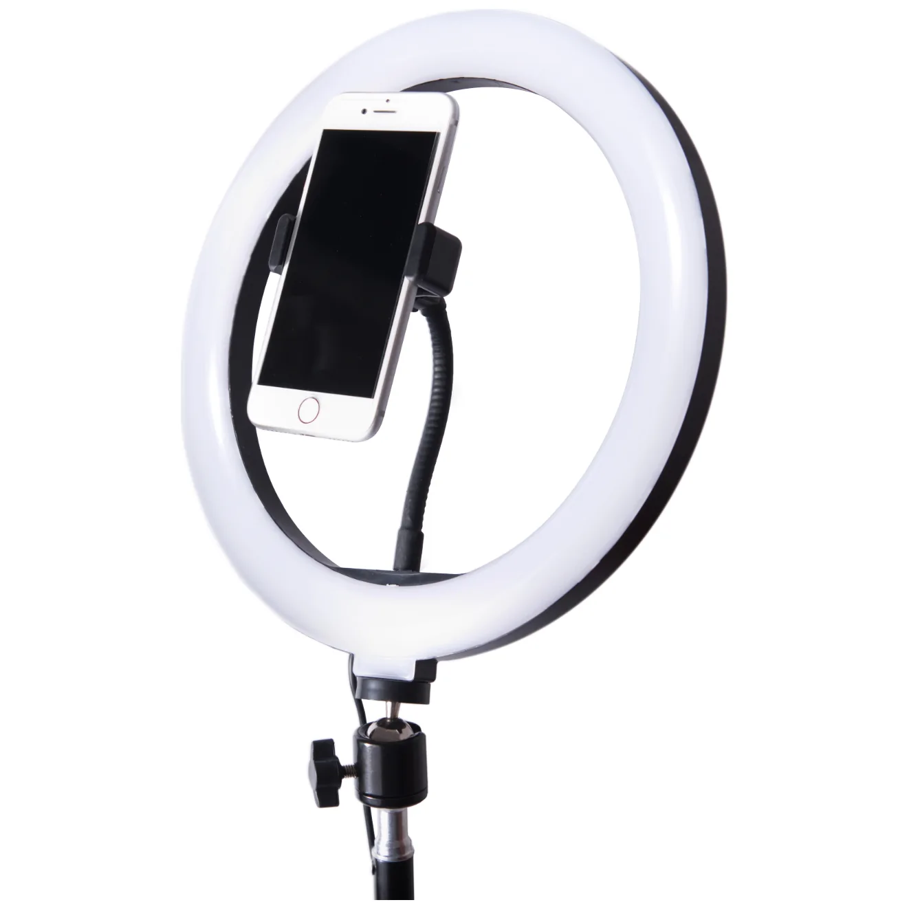 Lampa pierścieniowa LED 60W do selfie i makijażu z pilotem i statywem - obrazek 6