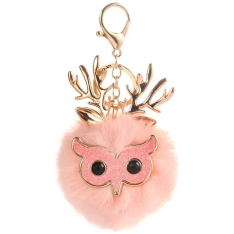 Brelok do kluczy BAMBI POMPON BRL188