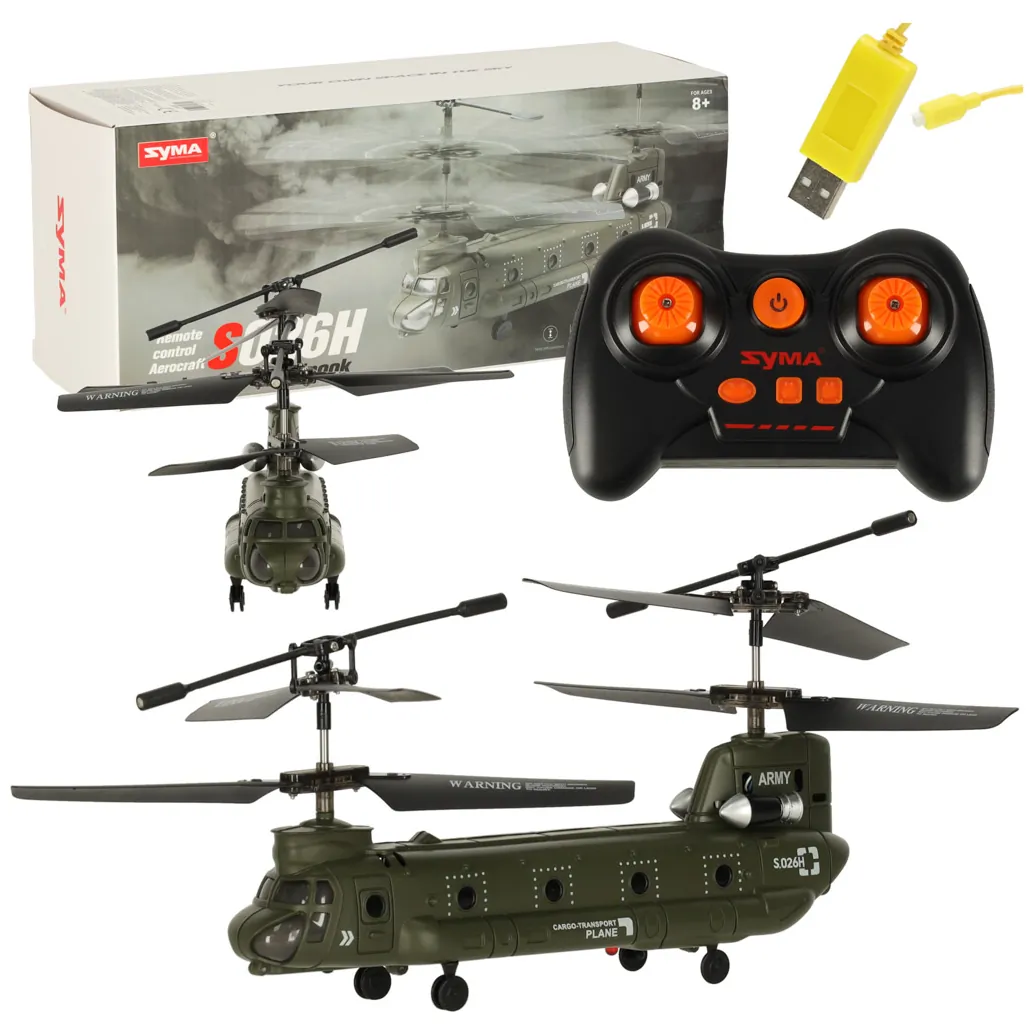 Helikopter zdalnie sterowany wojskowy Syma S026H-1 2