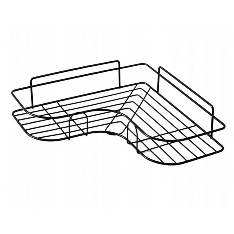 NAROŻNA PÓŁKA ŁAZIENKOWA, ORGANIZER NA AKCESORIA ŁAZIENKOWE, KUCHENNE - UCH14 - obrazek 2