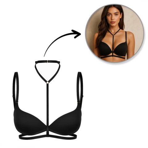 Ozdobne ramiączka z biustonosza LILLY GOLD Z PUDEŁKIEM RA027