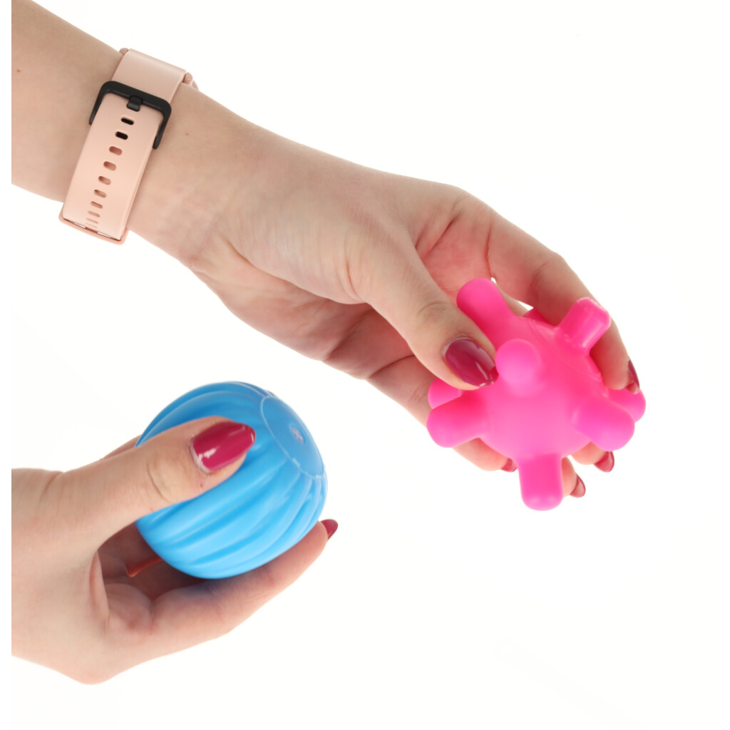 Piłki zabawki sensoryczne korekcyjne zestaw w siatce - Image 11