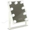 Lusterko do makijażu 9 LED z żarówkami USB 25x30cm