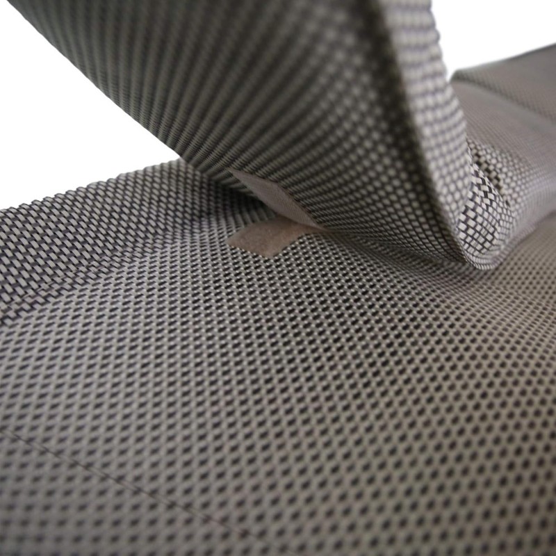 Leżak ogrodowy, leżanka dwuosobowa z baldachimem szary 200x173x155cm LE02 - obrazek 9