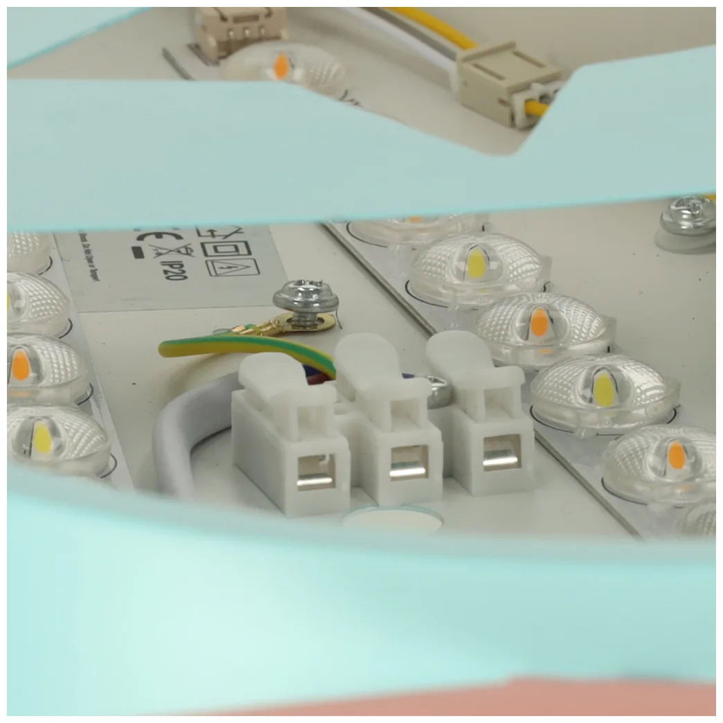 Lampa LED sufitowa plafon do pokoju dziecięcego ściemniana + pilot samolot - obrazek 9