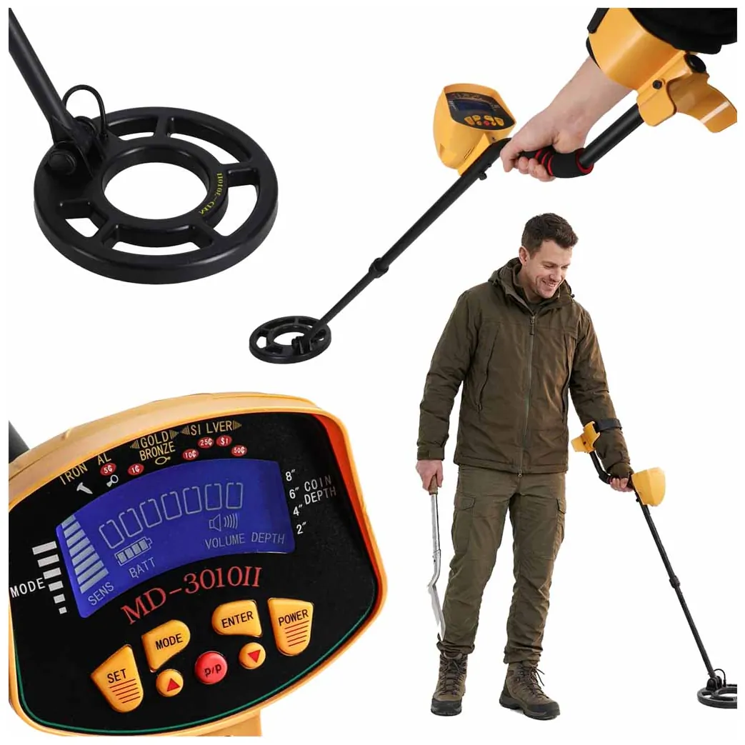Wykrywacz metali detektor metalu LCD MD3010