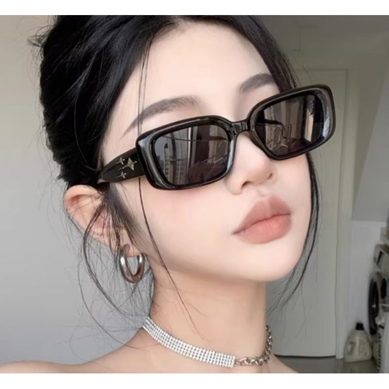 Okulary przeciwsłoneczne SILVER BLACK OK376 - obrazek 2