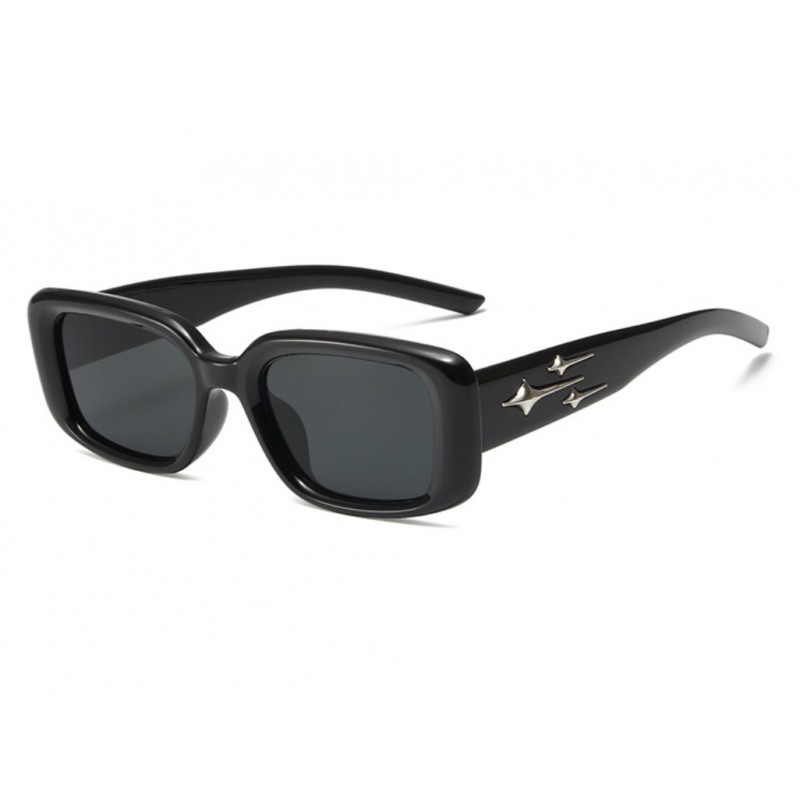 Okulary przeciwsłoneczne SILVER BLACK OK376 - obrazek 5