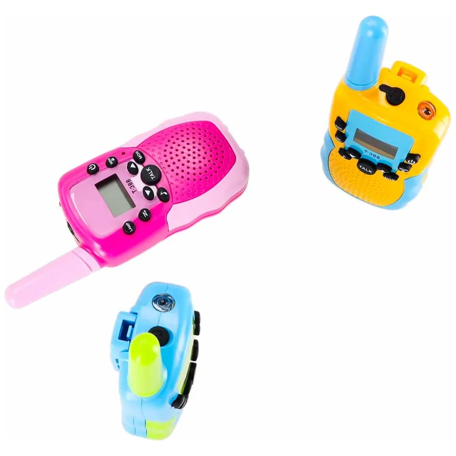 Walkie talkie krótkofalówka dla dzieci zestaw 3 sztuki - obrazek 4
