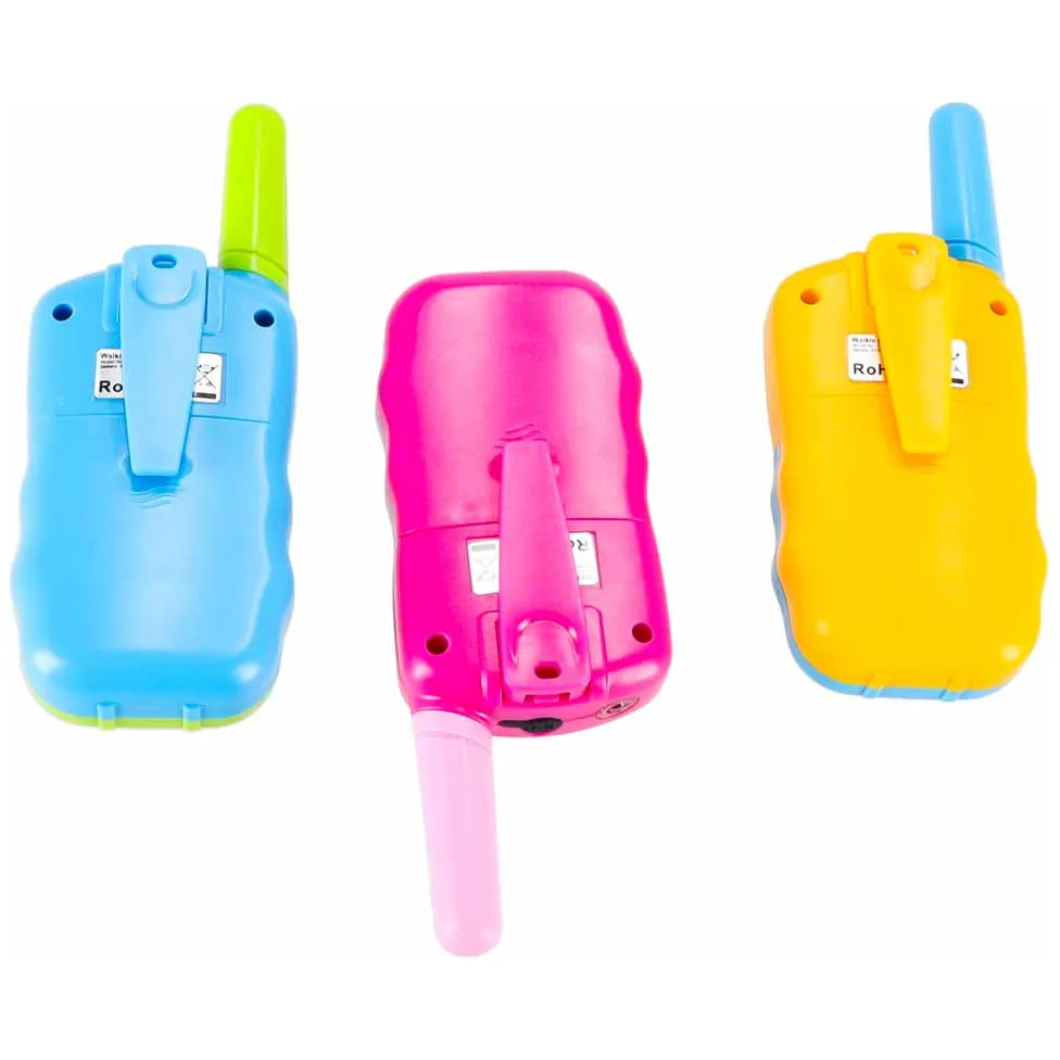 Walkie talkie krótkofalówka dla dzieci zestaw 3 sztuki - obrazek 5