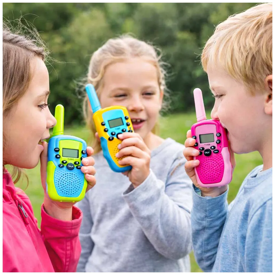 Walkie talkie krótkofalówka dla dzieci zestaw 3 sztuki - obrazek 9