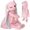 Maskotka pluszowa królik różowy 52cm
