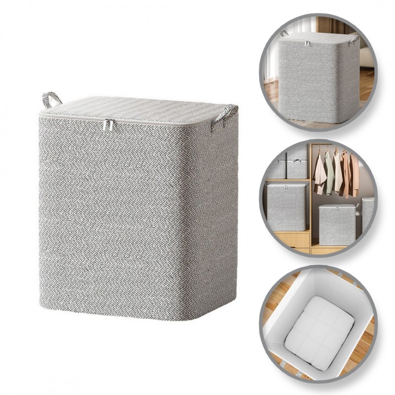 Pokrowiec kuferek ORGANIZER do przechowywania 110L 50x47x43cm ORM27