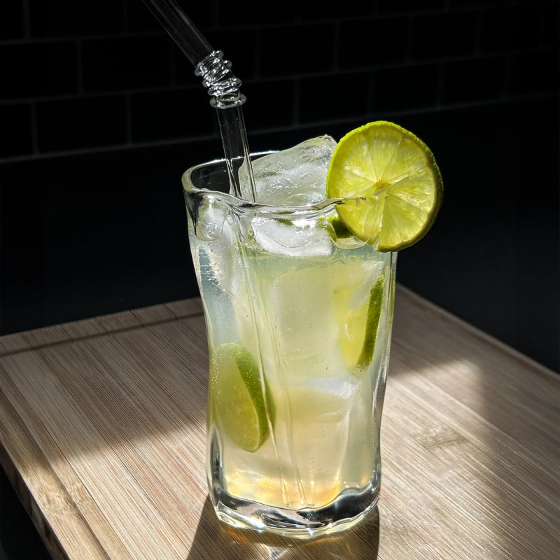 Szklanka 275ml Falowana 1 szt do kawy latte long drinków SZK199 - obrazek 3