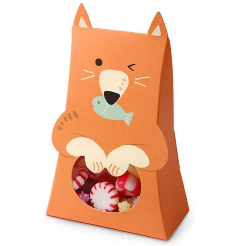 Pudełko PREZENTOWE ozdobne w kształcie Niedźwiadka 1 szt. 10x5x16,5cm OPO42POM - obrazek 3