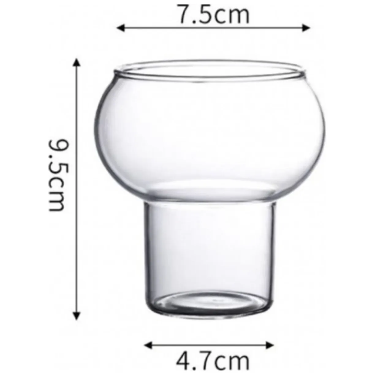 Szklanka bubble 250 ml 1szt - obrazek 3