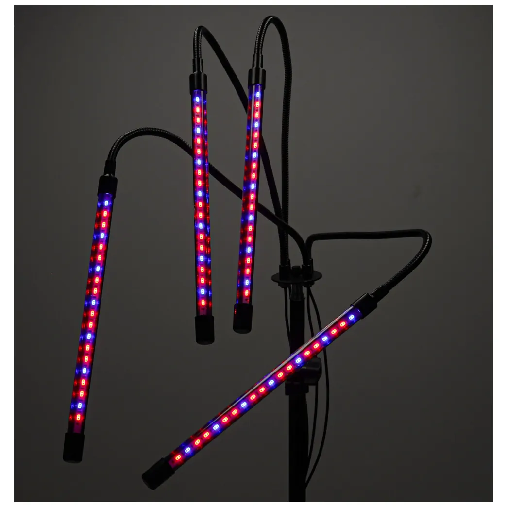 Lampa grow LED na statywie z regulacją wysokości, timerem i pilotem 15W - obrazek 13
