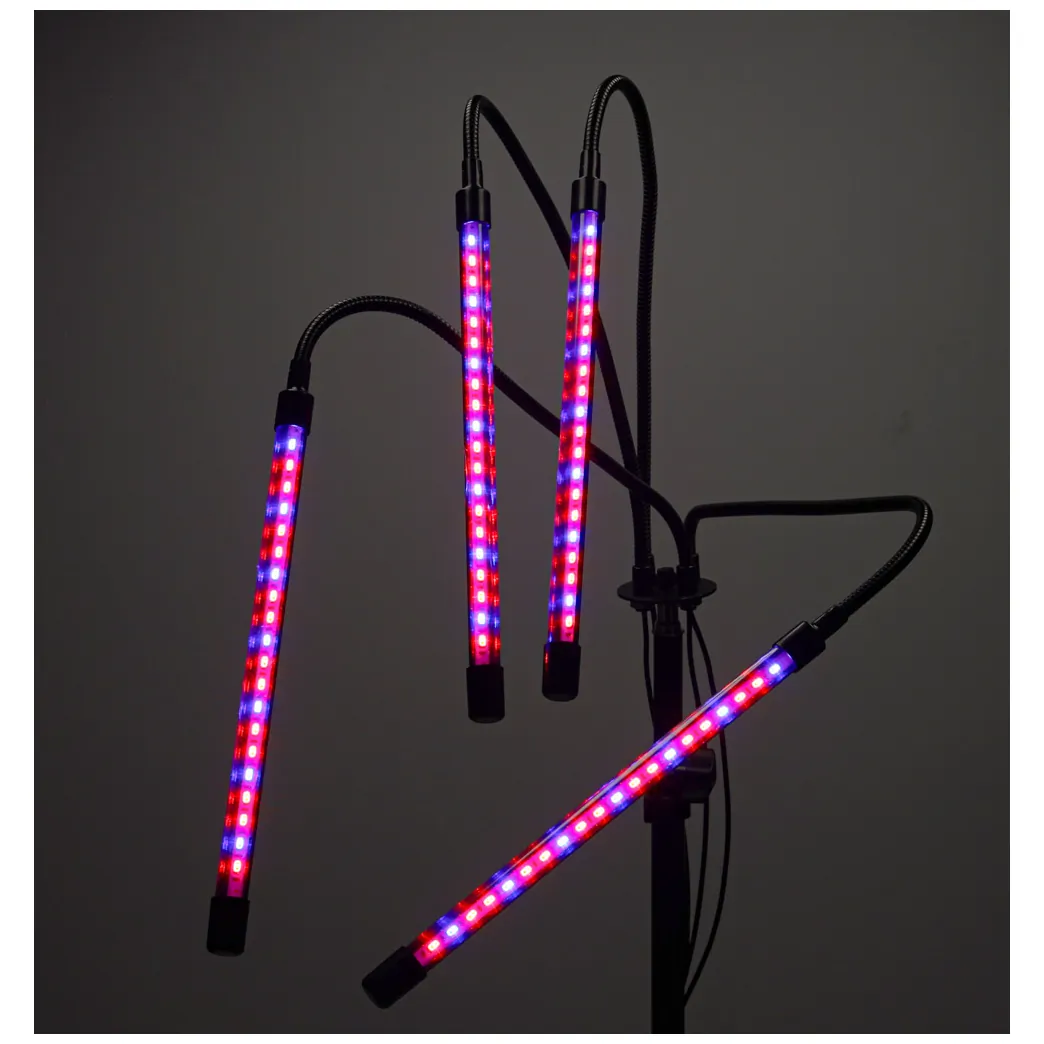 Lampa grow LED na statywie z regulacją wysokości, timerem i pilotem 15W - obrazek 15