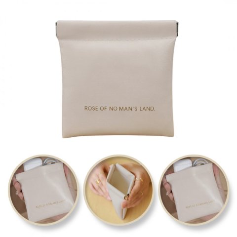 Organizer na wkładki higieniczne, elegancka saszetka do torebki, ekoskóra ORM34K