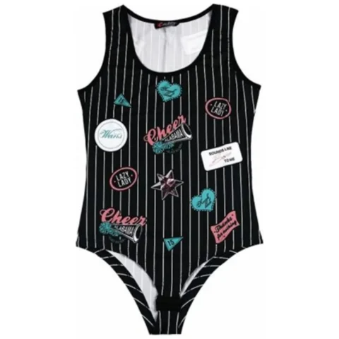 BODY Z NADRUKIEM - CZARNE - XBODY1CZ