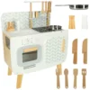 Kuchnia dla dzieci drewniana MDF LULILO RETRO akcesoria 73cm